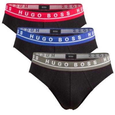 Hugo Boss Cotton Stretch Mini Brief 3-pack * Fri Frakt *