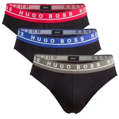 Hugo Boss Cotton Stretch Mini Brief 3-pack * Fri Frakt *