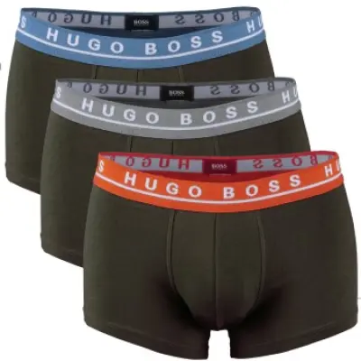 Hugo Boss 3-pack Cotton Stretch Trunk * Fri Frakt * * Kampanj *