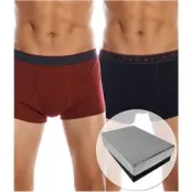 Hugo Boss Gift Box Trunk Black Red 2-pack * Fri Frakt *