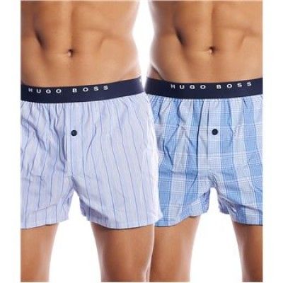 Hugo Boss 2-pack Woven Boxer * Fri Frakt *