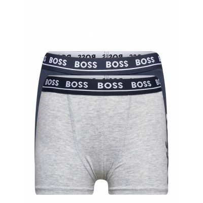 Set Of 2 Boxer Shorts Night & Underwear Underwear Underpants Grå BOSS