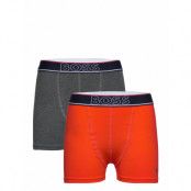 Set Of 2 Boxer Shorts Night & Underwear Underwear Underpants Orange BOSS