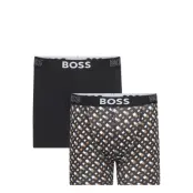 Set Of 2 Boxer Shorts Night & Underwear Underwear Underpants Svart BOSS