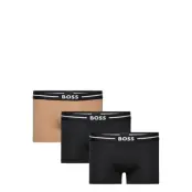 Trunk 3P Bold Boxerkalsonger Black BOSS