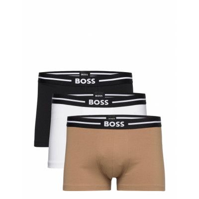 Trunk 3P Bold Boxerkalsonger Svart *Villkorat Erbjudande BOSS