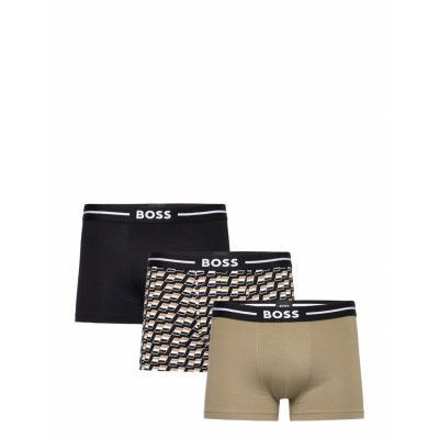 Trunk 3P Bold Design *Villkorat Erbjudande Boxerkalsonger Beige BOSS
