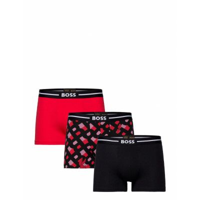 Trunk 3P Bold Lo Y Boxerkalsonger Röd BOSS