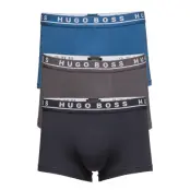 Trunk 3p Co/El Boxerkalsonger Blå BOSS