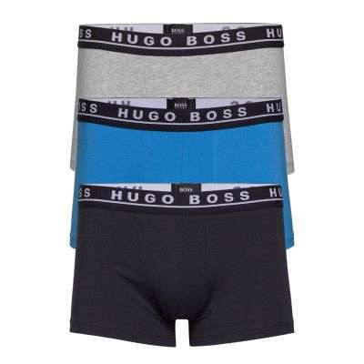Trunk 3p Co/El Boxerkalsonger Blå BOSS
