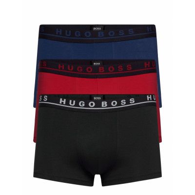 Trunk 3p Co/El Boxerkalsonger Blå BOSS