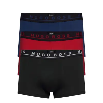 Trunk 3p Co/El Boxerkalsonger Blå BOSS