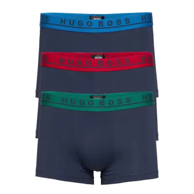Trunk 3P Co/El Boxerkalsonger Blå BOSS