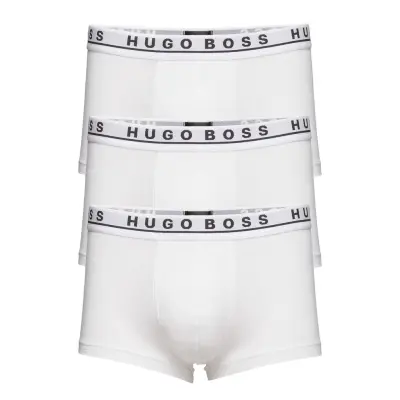 Trunk 3P Co/El Boxerkalsonger Vit BOSS
