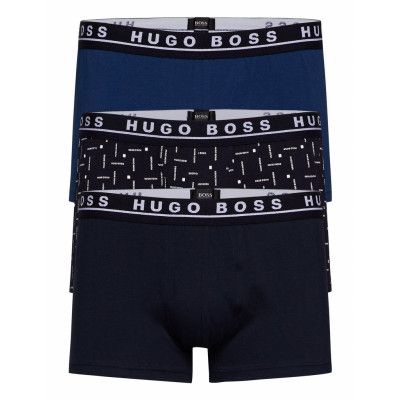 Trunk 3p Design Boxerkalsonger Blå BOSS