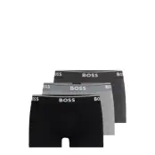 Trunk 3P Power Boxerkalsonger Grå BOSS
