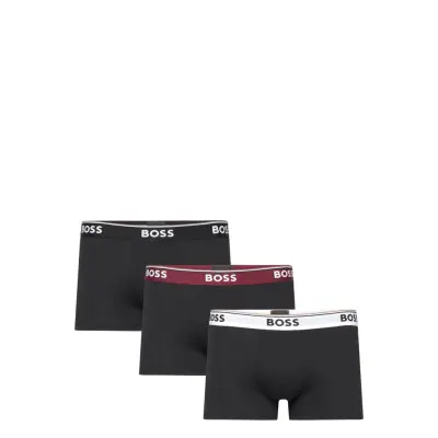 Trunk 3P Power Boxerkalsonger Svart BOSS