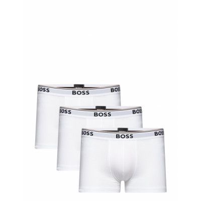 Trunk 3P Power Boxerkalsonger Vit BOSS