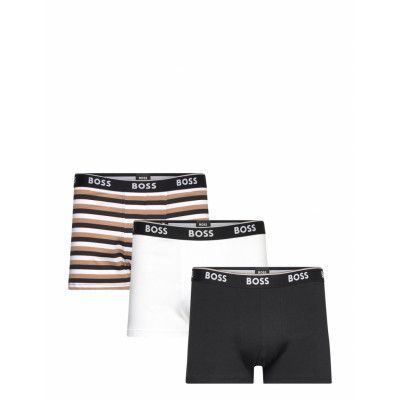 Trunk 3P Power Desig *Villkorat Erbjudande Boxerkalsonger Beige BOSS