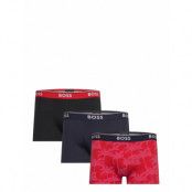 Trunk 3P Power Desig Boxerkalsonger Multi/patterned BOSS