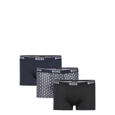 Trunk 3P Power Desig Boxerkalsonger Svart BOSS