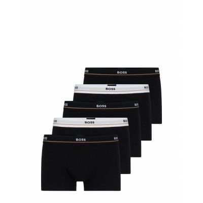 Trunk 5P Essential Boxerkalsonger Svart BOSS