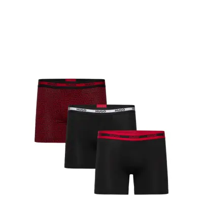 HUGO Boxer Br Planet Des - Black - S