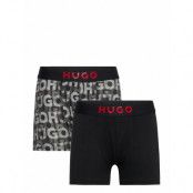 Hugo Kids Set Of 2 Boxer Shorts Svart