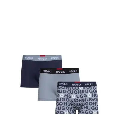 HUGO Trunk Triplet Design Marinblå