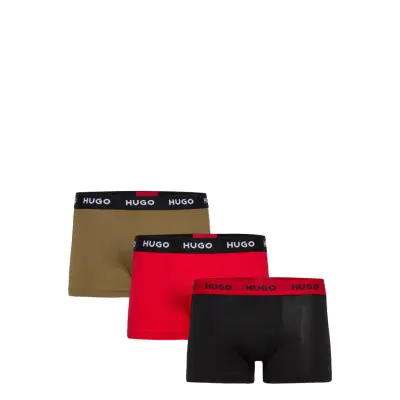 HUGO Trunk Triplet Pack Khaki Green