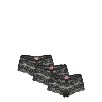 Hunkemöller Sienna Boxer 3-Pack Svart