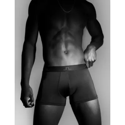 J. Lindeberg Bridge Lyocell Boxer - Black - XXL