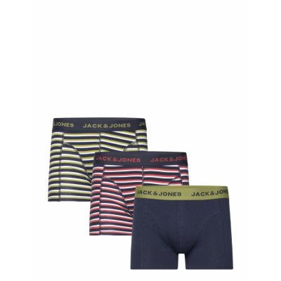 Jack & J S Jacandr Trunks 3 Pack Marinblå