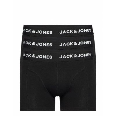 Jacanthony Trunks 3 Pack Black Boxerkalsonger Svart Jack & J S