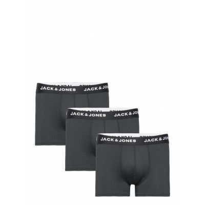 Jack & J S Jacbase Microfiber Trunks 3-Pack Noos Svart