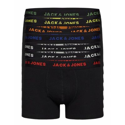 Jack & J S Jacbasic Trunks 7 Pack Noos Svart