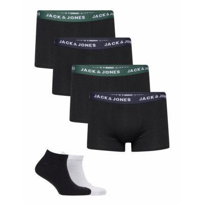 Jacbasic Weekendset Boxerkalsonger Svart Jack & J S