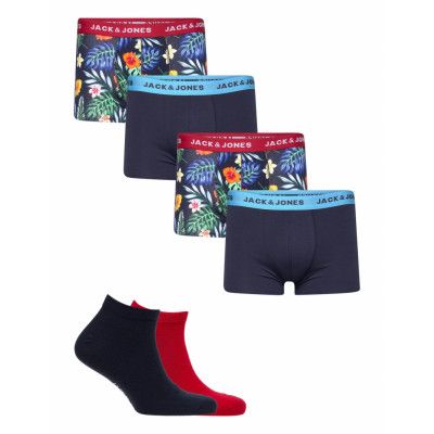 Jacflower Weekendset Boxerkalsonger Multi/mönstrad Jack & J S