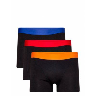 Jachawaiian Bamboo Trunks 3 Pack Boxerkalsonger Svart Jack & J S