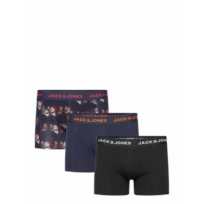 Jacjj Skulls Trunks 3 Pack Boxerkalsonger Navy Jack & J S