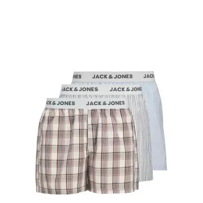 Jack & J S Jacalvin Woven Boxers 3 Pack Ln Multi/patterned