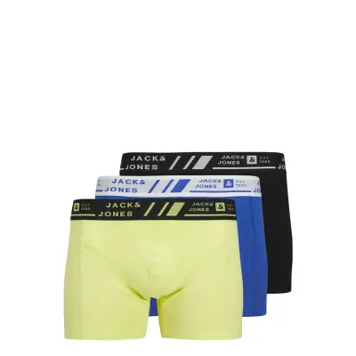 Jack & J S Jacangus Solid Trunks 3 Pack Blå