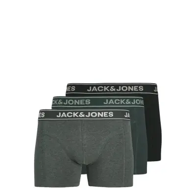 Jack & J S Jacblack Friday Trunks 3 Pack Grå