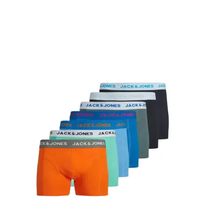 Jack & J S Jaccarl Solid Trunks 7 Pack Multi/patterned