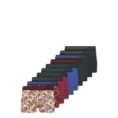 Jack & J S Jaclandon Trunks 10 Pack Marinblå