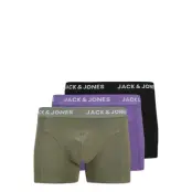 Jack & J S Jacrob Solid Trunks 3 Pack Sn Khaki Green