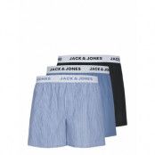 Jack & J S Jactokyo Woven Boxers 3 Pack Blå