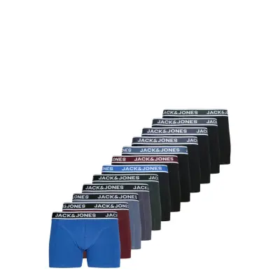 Jack & J S Jactroy Solid Trunks 12 Pack Styd Svart