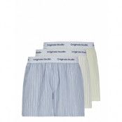 Jack & J S Jacvesterbro Woven Boxers 3 Pack Blå