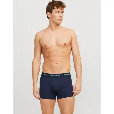 Jack & Jones Jacvesterbro Solid Trunks 3 Pack Noos - Navy - XL